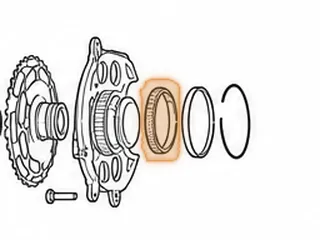 Cone Bearing, TF-81SC Support To Drive Transfer Gear (Both Sides)(2.675”ID)(41 Rollers) (Cast # NSK R68-1) 2005-Up — Part # 255279A