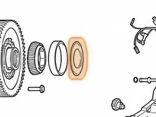 Shim, TF-81SC Differential Bearing To Case (Selective) (3.590”OD, 1.895”ID) 2005-Up — Part # 255290A