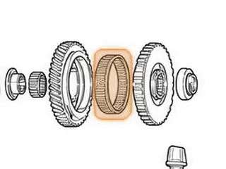 Sprag, AK/AS/L4/CA/P1 Low (26 Lugs) — Part # 60658A