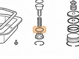 O-Ring, AOD 3-4 Accumulator Cover 1980-92 (Also Fits AODE 1-2 Accumulator Cover 1992-96) — Part # 76354