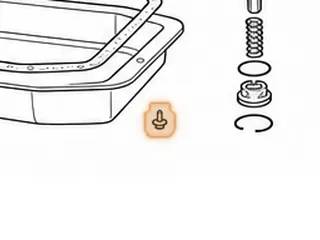 Bolt Set, AODE/4R70W/4R75W/4R70E/4R75E Bottom Pan (14 Bolts) 1992-Up — Part # 76779AK