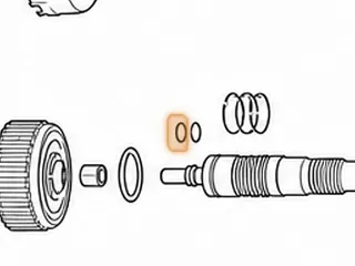 Ring, AOD/AODE/4R70W Output Shaft (Direct Clutch) .914”OD (Teflon) (Scarf Cut) 1980-95 — Part # 76180T