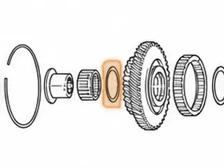 Race, PX4B/AOYA/APXAAPX4/A6VA/BOYA/MP1A/MPJA/MPOA/MPWA (Accord)/MPXA Caged Needle Bearing To Thrust Bearing… — Part # 80261