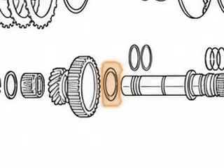 Thrust Bearing, PX4B/AOYA/APXA/APX4/A6VA/BOYA/MP1A/MPJA/MPOA/MPWA (Accord)/MPXA 1st Gear To 1st/2nd Drum… — Part # 80244