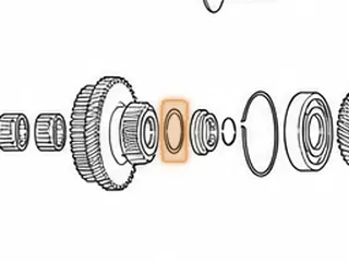 Thrust Bearing, PX4B/AOYA/APX/AAPX4/A6VA/BOYA/MP1A/MPJA/MPOA/MPWA (Accord)/MPXA 4th Gear To Race (Mainshaft) — Part # 80232