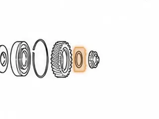 Washer, PX4B/AOYA/APXA/APX4/A6VA/BOYA/MP1A/MPJA/MPOA/MPWA (Accord)/MPXA Under Secondary Shaft (Use 80207A) — Part # 80206