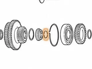 Wire Snap Ring, MPZA Mainshaft — Part # 80881