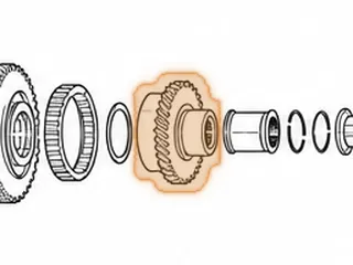 Gear, MPJA 3rd (40 Teeth / 3 Groove) (Countershaft) — Part # 80807AJ