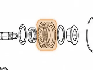 Gear, PX4B 3rd (35 Teeth)(No Groove)(Mainshaft) — Part # 80806AA