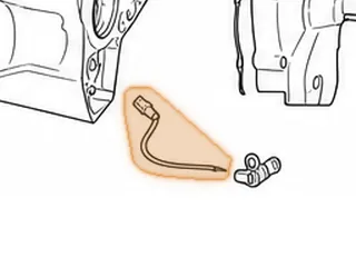 Speed Sensor, PX4B/AOYA/APXA/APX4/A6VA/BOYA/MP1A/MPJA/MPOA/MPWA (Accord)/MPXA (NC) (Grey Connector) (On Rear Cover) — Part # 80438