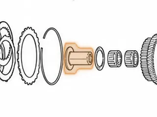 Collar W/Race, PX4B/AOYA/APXA/APX4/A6VA/BOYA/MP1A/MPJA/MPOA/MPWA (Accord)/MPXA 4th Gear (Mainshaft) — Part # 80225