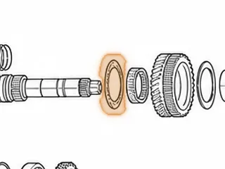 Thrust Bearing, PX4B/AOYA/APXA/APX4/A6VA/BOYA/MP1A/MPJA/MPOA/MPWA (Accord)/MPXA Mainshaft To 2nd Gear — Part # 80217
