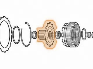 Hub, AS68RC (All) # 2 Planet Ring Gear (2.660”Tall)(12 Lugs) 2005-Up — Part # 172600A