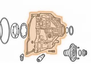 Gasket, AS68RC (All) Extension Housing To Case (11 Holes, 10 Are Bolt Holes) 2005-Up — Part # 172305A