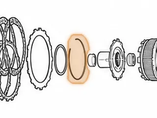 Snap Ring, AS68RC (Chrysler) Holds # 2 Planet Ring Gear Hub To Ring Gear (.070”Thick) (5.545”OD) 2007-Up — Part # 172868A