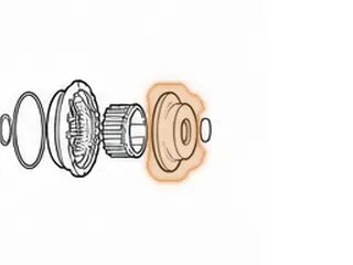 Retainer/Piston, AS68RC (All) 1-2-3-4 (K1) Clutch Spring (Bonded)(1.195”Thick)(4.895”OD) (1.505”ID) 2005-Up — Part # 172982A