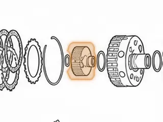Hub, AS68RC (All) 1-2-3-4 (K1) Clutch (2.425”Tall)(1.500”OD Rear Nose) 2005-Up — Part # 172572A