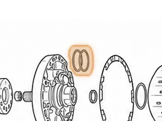 Sealing Ring, AS68RC (All) Stator (Rear)(.085”ThICK)(2.840”OD)(Teflon) 2005-Up — Part # 172179AT