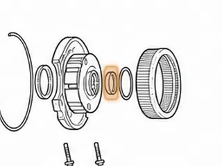 Caged Needle Bearing, AS68RC (All) # 1 Planet (Rear)(.548”Thick)(2.179”OD) (Cast # NSK DB504901) 2005-Up — Part # 172237A