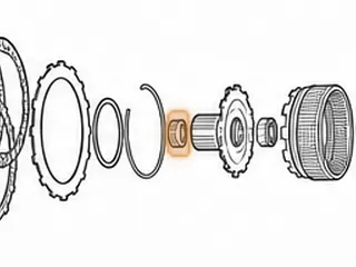 Bushing, AS68RC (All) # 2 Planet Ring Gear Hub (Front)(.625”Wide)(1.770”OD)(1.650”ID) 2005-Up — Part # 172039A
