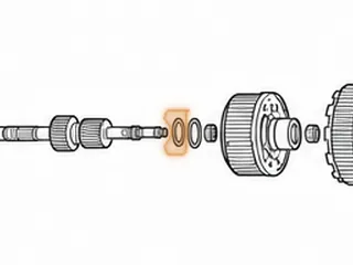 Race, AS68RC (All) Sun Gear Shaft To # 3 Planet (.032”Thick)(1.725”OD)(.958”ID) 2005-Up — Part # 172246A