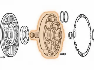Stator, AS68RC (Chrysler)(Cast Iron)(11 1/8”OD)(4 1/4” Tube)(Has 2 Sets Of 24 Splines On Converter End)… — Part # 172520A