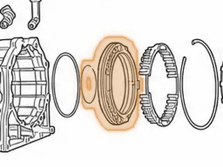 Piston, AS68RC (All) 2-6 (B1) Clutch (Aluminum)(1.330”Thick)(8”OD)(28 Spring Pockets) 2005-Up — Part # 172960A