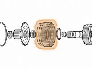 Ring Gear, AS68RC (Chrysler) # 2 Planet (W/.080”Wide Snap Ring Groove)(12 Lugs) (82 Teeth) 2007-Up — Part # 172590A