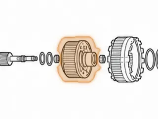 Planet, AS68RC (Isuzu/Mitsubishi) # 3 (Rear)(3.960”Tall)(42 Splines On Rear Nose) (Pin Retainer Has 4 Bent Legs)… — Part # 172584B