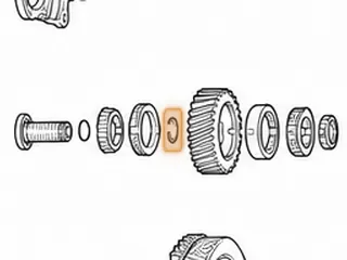 Shim Kit, ATX Idler Gear (.005”) (10 Per Pack) 1981-Up (Sonnax) — Part # 66284K
