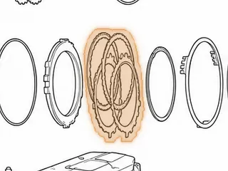 Steel, ATX Reverse Clutch (.070”) 1981-91 — Part # 66130