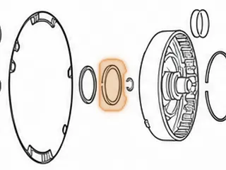 Bearing W/Races, ATX Stator To Intermediate Drum (.195” Thick, 2.718”OD, 1.930”ID) 1981-Up — Part # 66211A