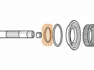 Lip Seal, ATX Direct Clutch (Inner) 1981-Up — Part # 66336