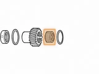 Caged Needle Bearing, ATX Final Drive Input Gear (.845” Long) L1983-Up — Part # 66271A