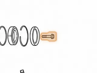 Bolt, AT540/AT545 Output Flange (3/4” Head) 1/2” x 20 Fine Thread — Part # 111798