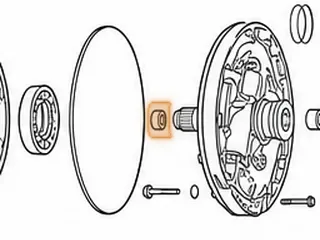 Bushing, AT540/AT545 Stator (Front) (Use 34037) — Part # 111036
