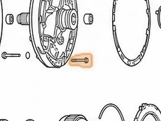 Bolt Set, AT540 Stator To Pump Body (Rear) (5 Pieces) — Part # 111778K