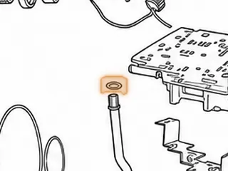 O-Ring, AT540/AT545 Filler Tube (Use 12368A) — Part # 111379