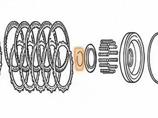Snap Ring, AT545 4th Range Piston Retainer (Use 111877C) — Part # 111862C