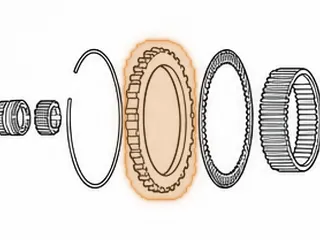 Pressure Plate, AT540/AT545 1st Range Clutch (Selective) — Part # 111148AA