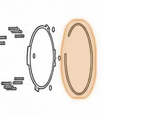 Snap Ring, AT540/AT545 Holds 2nd Range Retainer In Case (Use 111878) — Part # 111874