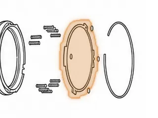 Retainer, AT540/AT5452nd Range Clutch Spring (Use 111985) — Part # 111982