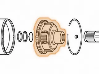 Planet, AT545 Rear (4 Gear, 1 Groove) Can Use 111584 — Part # 111584C