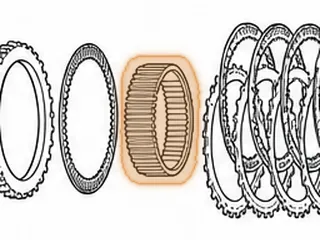 Ring Gear, AT540/AT545 Rear Planet (Straight Teeth) — Part # 111594