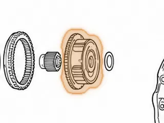 Planet, AT540/AT545 Center Planet (4 Gear) (Straight Teeth) — Part # 111580