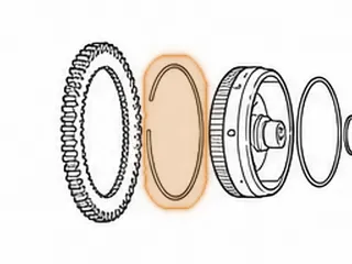 Snap Ring, AT540/AT545 Holds PTO Gear To Forward Drum — Part # 111898