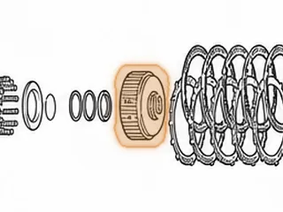 Clutch Hub, AT545 Forward Clutch (2.113” Overall Height)(1.150”ID Of Hub) — Part # 111574A