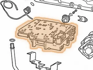 Valve Body, AT540/AT545 — Part # 111740A