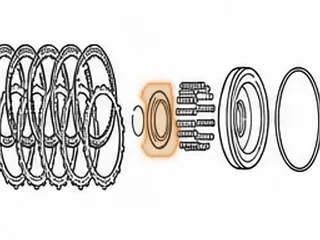 Retainer, AT540/AT545 4th Range Clutch Spring (Use 34984) — Part # 111980