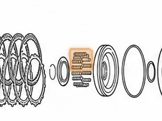 Springs, AT540/AT545 4th Range Clutch Return (Use 34974) — Part # 111970